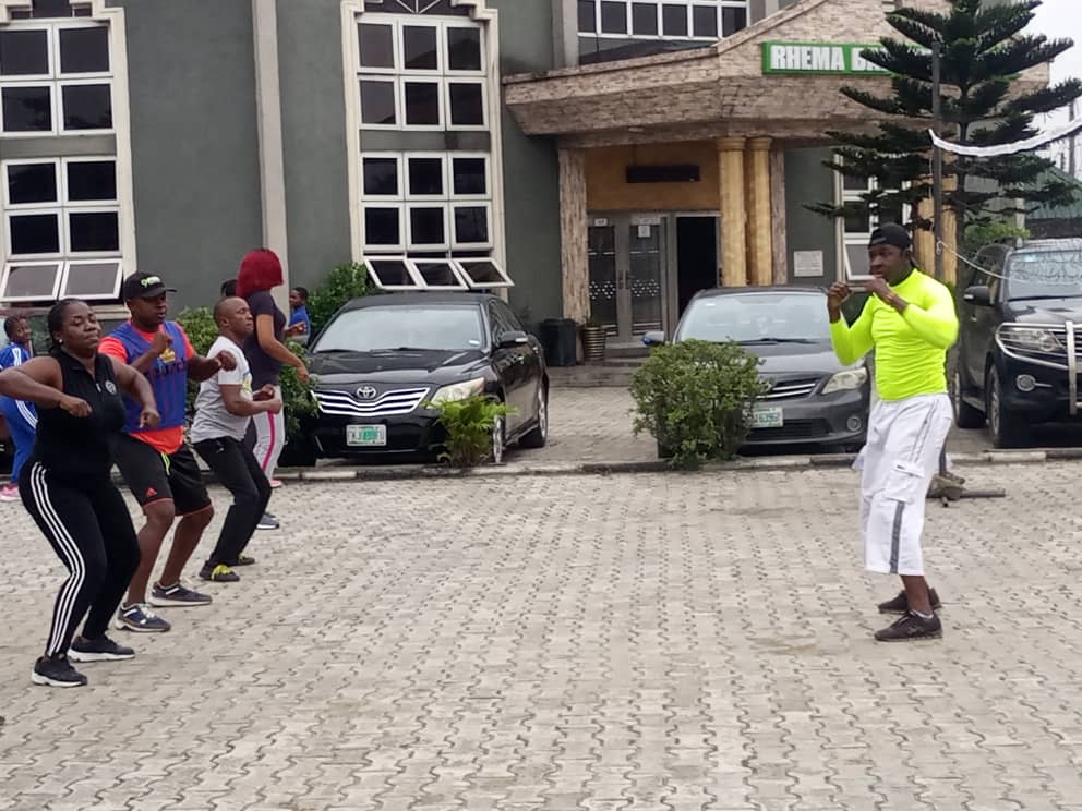 session with Rhema Baptist Church Port Harcourt