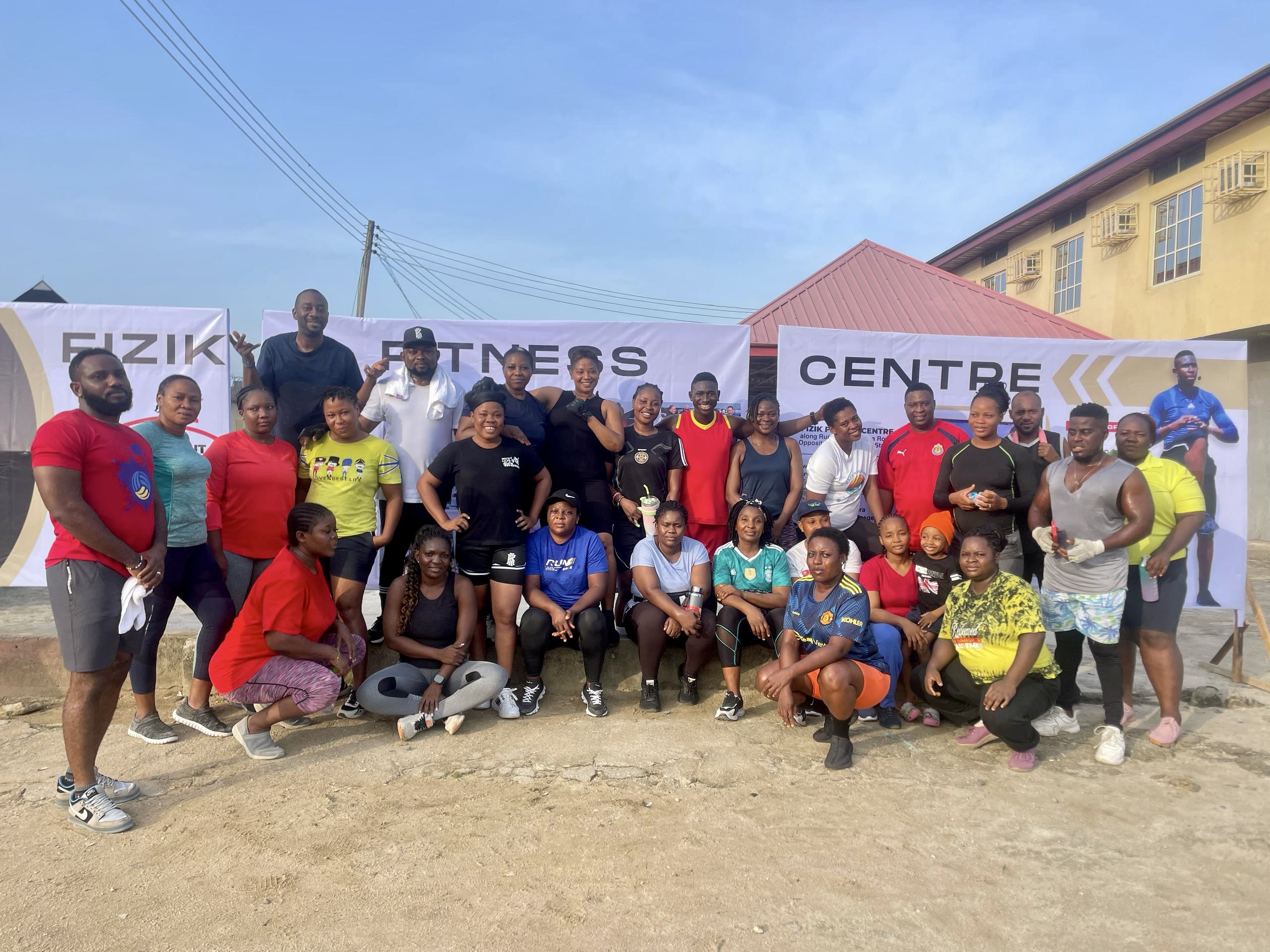 A moment at Fizik Fitness Centre