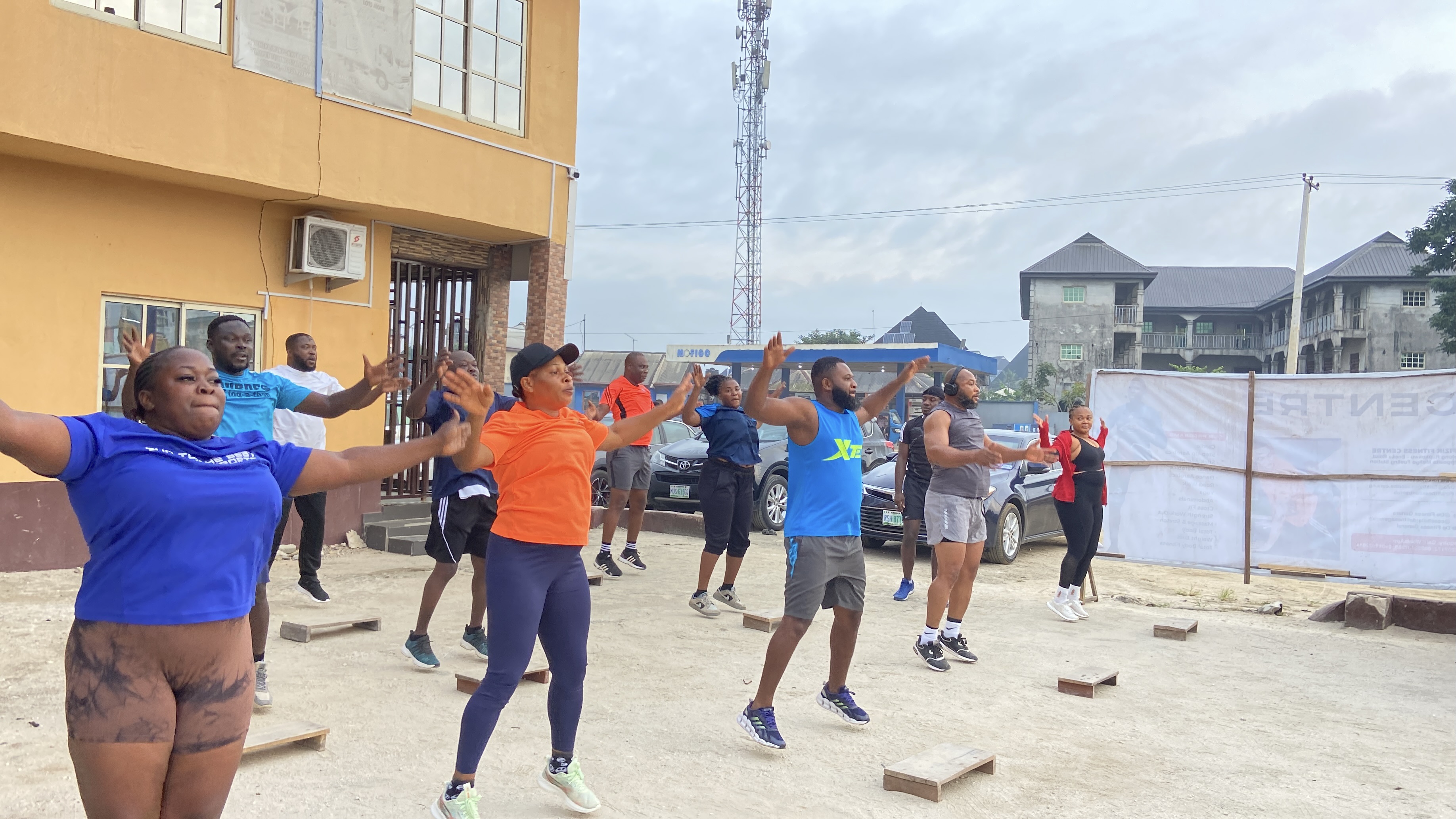 A moment at Fizik Fitness Centre